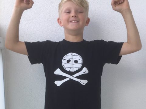 Pirátské tričko Jiskra