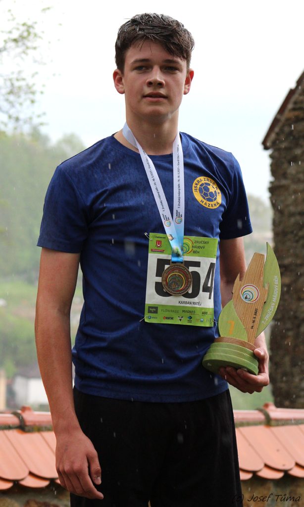 Zručský májový běh 2021, medailový přehled mladých házenkářů, traťové rekordy