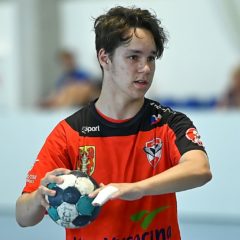 Odchovanci házené Jiskry Zruč nad Sázavou v Novém Veselí