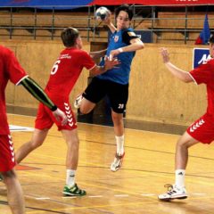 Odchovanci házené Jiskry Zruč nad Sázavou v Novém Veselí
