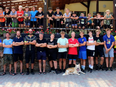 Sportovní tábor mládežnických družstev Jiskry ve Zbraslavicích se líbil