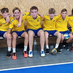 Starší žáci Jiskry odehráli druhé kolo Středočeské ligy házené