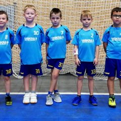 Přípravka Jiskry odehrála druhé kolo Středočeské ligy házené