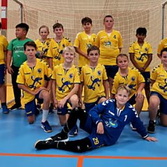 Mladší žáci Jiskry odehráli třetí kolo Středočeské ligy házené