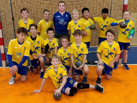 Mladší žáci Jiskry odehráli páté kolo Středočeské ligy házené
