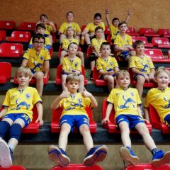 Přípravky Jiskry odehrály třetí kolo Středočeské ligy házené