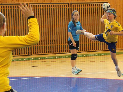 Mladší žáci Jiskry odehráli druhé jarní kolo Středočeské ligy házené