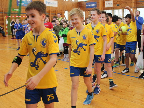 2. dubna 2022 – mistrovský turnaj minižáků 6 + 1 v Mělníku (soutěž SKSH 2021/22)