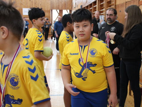 Mladší žáci Jiskry odehráli třetí jarní kolo Středočeské ligy házené