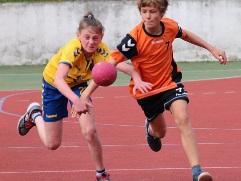 Mladší žáci Jiskry odehráli čtvrté jarní kolo Středočeské ligy házené