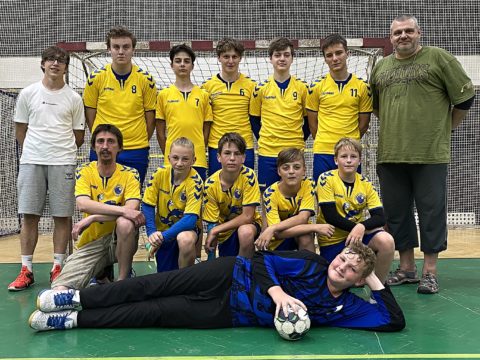 Starší žáci Jiskry odehráli dvě dohrávky Středočeské ligy házené v Mladé Boleslavi