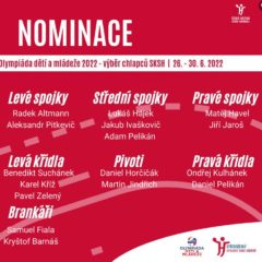 Martin Jindřich z Jiskry Zruč nad Sázavou reprezentoval Středočeský kraj v týmu házené