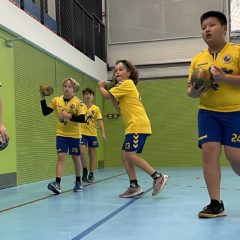 Mladší žáci Jiskry odehráli třetí podzimní kolo Středočeské ligy házené