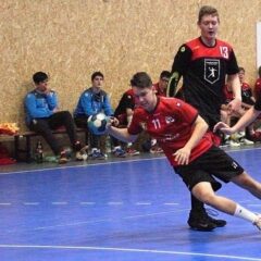 V prvoligovém starším dorostu Nového Veselí hraje zručský házenkář Jan Tůma