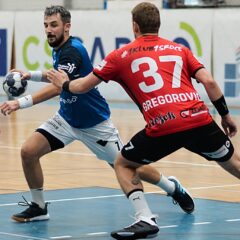 Za O2xyworld HBC Jičín hrají zručští házenkáři Jiří Dolejší, Martin Kovařík a Aleš Dolejší