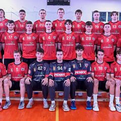 Jan Tůma a Štěpán Mikšík skončili v 1. lize házené staršího dorostu sezony 2022/23 s týmem Nového Veselí na 2. místě – získali titul vícemistra ČR