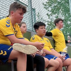 Starší žáci Jiskry odehráli v Poděbradech dvě mistrovská utkání první středočeské ligy