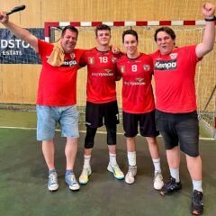 V prvoligovém starším dorostu Nového Veselí hrají zručští házenkáři Jan Tůma a Matěj Karban