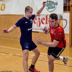 Házenkáři Sokola Nového Veselí B postoupili do 1. ligy, za béčko hraje zručský házenkář Jan Tůma